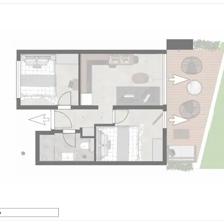 Sun And Sea Дом отдыха Трогир